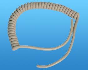 CURLEY COIL CORD